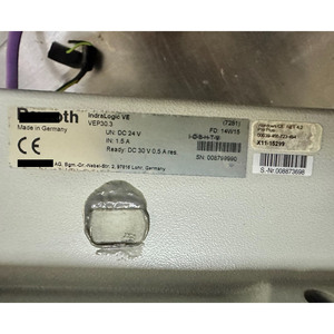 Indralogic VE/VEP30.3 IndraControl V การทำงานของ Indralogic VE/VEP30.3 Indralogic VE/VEP30.3 IndraControl V การทำงานของ Indral - Product Image 5