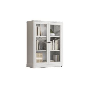 Librería industrial nórdica tradicional de 3 capas personalizada con puerta de vidrio visible <span class=keywords><strong>Bibliotheque</strong></span> Gabinete de almacenamiento de biblioteca para dormitorio - Product Image 1