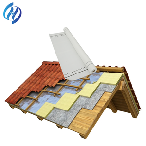 Sohi <span class=keywords><strong>Barrera</strong></span> de Vapor para Techo, Capa Inferior Sintética, Capas de Control de Vapor, Membrana Impermeable Antideslizante para Techo - Product Image 1