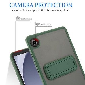 Skin Feeling Texture PC Cover Funda protectora inteligente de pie plana para Samsung Tab A9 <span class=keywords><strong>2023</strong></span> /X110/X115/A11 - Product Image 4