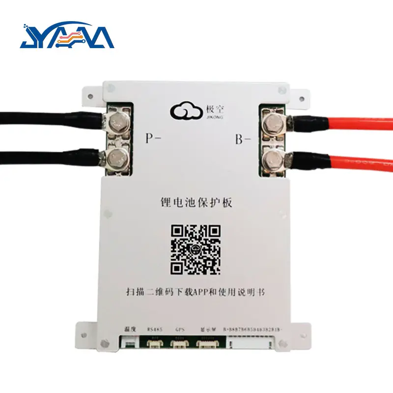 4s-7s/8s 200a 24v JK 1A active balance lfp lifepo4 3.2v lithium high voltage protection board battery management system(bms)