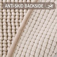 Tapis de sol transfrontalier en chenille à poils courts, polyester et terylène, pour entrée, chambre, chevet, cuisine, doux, absorbant, antidérapant, lavable en machine
