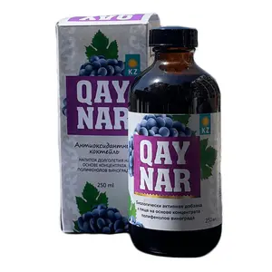 Polyphenol extract of grape seeds "QAYNAR" bio-active food supplement slows down aging processes, health supplements