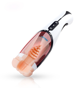 Masturbatore Maschile Automatico con Vibrazioni e Rotazione del Pistone, Vagina Artificiale Realistica, Giocattolo Sessuale per Uomini - Product Image 1