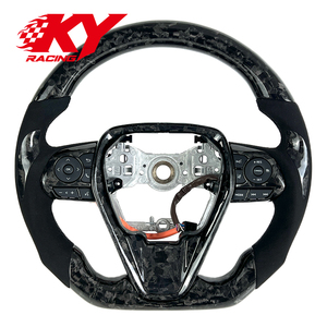 Volant sport en fibre de carbone forgée pour Toyota Camry Corolla SE XSE LE XLE GR TRD Avalon Accessoires de voiture - Product Image 1