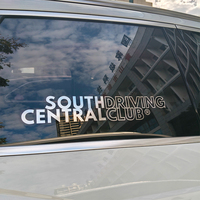 Autocollants de voiture personnalisés de haute qualité, logo personnalisé, imperméables et résistants au soleil, autocollants pour vitres de voiture