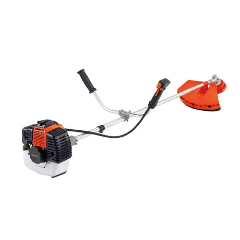 Gasoline Air Cooling 4-stroke Hand Propelled Two Blades Trail Lawn Mower Grass Cutter Machine