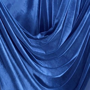 Velours polyester bleu royal de qualité supérieure 9000 pour ameublement et usage intérieur, disponible au prix export - Product Image 2