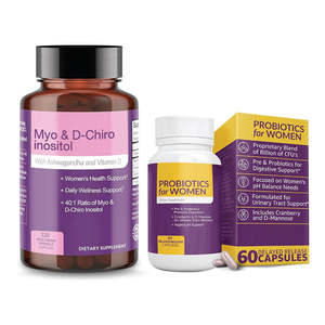 แคปซูล Myo-<span class=keywords><strong>Inositol</strong></span> & D-chinositol แคปซูลบรรเทาความเครียดทางอารมณ์ - Product Image 1