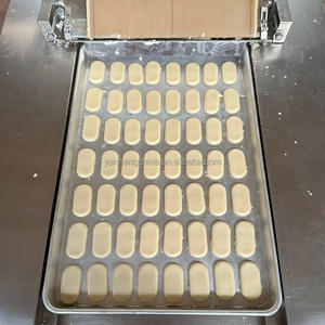 YN <b>Biscuit</b> Cookies Moulding <b>Machine</b> Mini Taosu Almond Peach Cracker Maker Barkey Rotary Roller Press Forming Making Line - Product Image 2