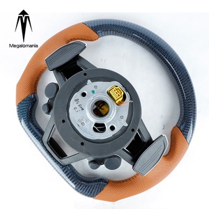 Volant de voiture en fibre de carbone neuf pour <span class=keywords><strong>Audi</strong></span> S RS A3 A4 B8 B9 A5 A6 A7 C8 A8 D4 D5 D6 Q3 Q5 Q5 SQ5 RS3 RS4 RS5 RS6 RS7 R8 - Product Image 6