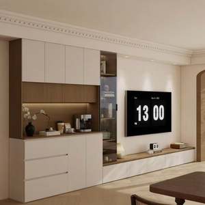 Armoire pour maison de luxe, armoire sur mesure pour toute la maison, armoires de haute qualité, meubles de salon d'appartement - Product Image 1