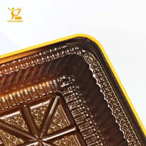 Durian peau de neige Musang king mooncakes emballage en métal boîte de conserve de haute qualité - Product Image 3