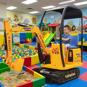 VEKAIN Coches y Excavadoras para Niños, Atracción Recreativa que Funciona con Monedas, Juego de Parque de Aventuras Interior/Exterior para Centros Comerciales Públicos - Product Image 6