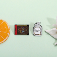 Paradise Falls Jar émail broche Pixar up film thème métal broche revers sac à dos Badge bijoux cadeau en gros