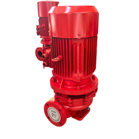 Pompa Kebakaran Listrik 7.5 HP Konstruksi Baja & Besi Struktur Sentrifugal untuk Penggunaan Komersial OEM Tersedia Garansi 1 Tahun