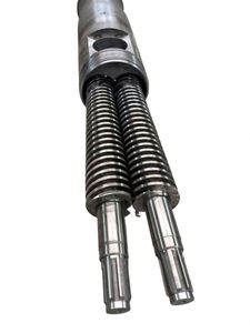 Corrosion Resistant Conical Twin Screw Barrel <b>Extruder</b> Molding Machine for <b>Plastic</b> & High Efficiency & Durability - Product Image 5