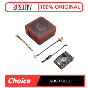 Transmisor de Video RUSHFPV Rush Tank Solo 5.8G VTX con Carcasa CNC, 48 Canales, 1.6W de Alta Potencia y Micrófono Integrado para Drones RC <span class=keywords><strong>FPV</strong></span> - Product Image 3