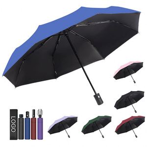 Factory Supplier Wholesale <b>Automatic</b> Opening and Closing Windproof Folding <b>Umbrella</b> Customization With Logo - Product Image 1