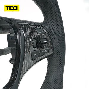 พวงมาลัยคาร์บอนไฟเบอร์แท้ TDD พร้อมไฟ LED สำหรับ Acura TLX - Product Image 3