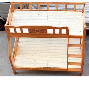 <span class=keywords><strong>Lit</strong></span> <span class=keywords><strong>superposé</strong></span> pour enfants en bois massif moderne, thème princesse, design de voiture, avec toboggan, pour hôtel et hôpital - Product Image 4