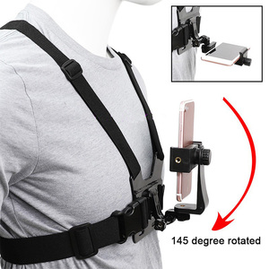 Supporto Multifunzionale per Cellulare da Esterno con Clip, Cinghie Regolabili e <span class=keywords><strong>Fascia</strong></span> da Petto per Telefono, Ideale per Corsa e Attività Sportive - Product Image 2