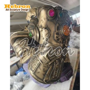 Statue Spider-Man, Captain <span class=keywords><strong>Thanos</strong></span> grandeur nature, en fibre de verre et résine, sculpture Marvel <span class=keywords><strong>Comics</strong></span>, vente flash - Product Image 4