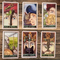 Deluxe Özel Tasarım Tarot Destesi 310gsm Alman Siyah Özlü Şifa Kartları Yumuşak Dokunuşlu Kadife Kaplama ve Yaldızlı Kenarlar İhracat Standardı