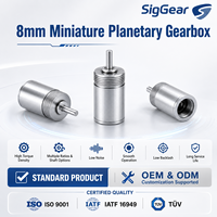 Caja de Engranajes Planetarios de 8 mm OEM ODM, Microcaja de Engranajes de Precisión con Ensamblaje de Motor de Corriente Continua Personalizado para Dispositivos Médicos e Instrumentos Inteligentes