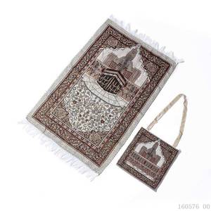 Nouveau design 2023 Tapis de prière musulman écologique pour voyage, articles ménagers personnalisés en gros à vendre - Product Image 6