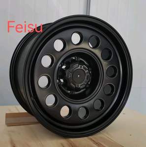 ล้อแม็กซ์อัลลอย Feisu สีขาวดำ ขนาด 17x8.5 6x139.7 สำหรับ<span class=keywords><strong>รถ</strong></span>กระบะออฟโรด  สำหรับ FJ Cruiser Lc95 - Product Image 1