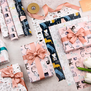 Wholesale High Quality Birthday <b>Tissue</b> Rolls pink Packaging <b>Wrapping</b> <b>Paper</b> Roll Uperior Craftsmanship - Product Image 3