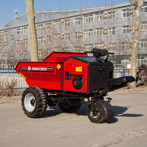 Mini Caricatore a Ruote a Benzina KST700 <span class=keywords><strong>con</strong></span> <span class=keywords><strong>Sedile</strong></span>, Approvato CE, Capacità 700kg, Carriola Motorizzata - Product Image 3
