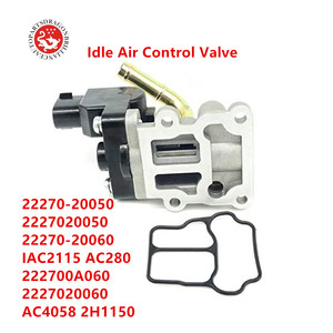 LONGYAO Valve de contrôle d'air de ralenti 22270-20050 2227020050 22270-20060 IAC2115 <span class=keywords><strong>AC280</strong></span> 222700A060 2227020060 AC4058 2H1150 Pour Toyota - Product Image 2