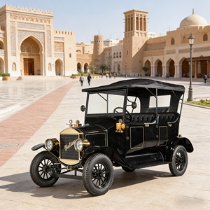 Vehículo Eléctrico Turístico Vintage LSV Homologado para Circular por la Calle con Motor de CA de 5KW para Complejos Turísticos y Atracciones Turísticas - Product Image 2