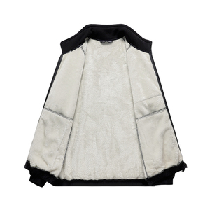 ANSZKTN Casaco de Cordeiro dos homens novos <span class=keywords><strong>Hoodie</strong></span> Inverno <span class=keywords><strong>Cardigan</strong></span> Polar do velo jaqueta - Product Image 5