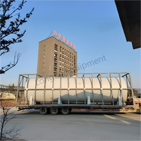 Réservoir de carburant souterrain/sur le sol à double paroi Longtai |   Réservoir de stockage de pétrole/diesel/huile de palme de type conteneur 20GP/40GP, couleur personnalisée