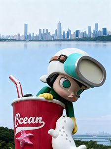 Escultura de mascota naranja de FRP personalizada, estatua de personaje de fruta para promoción de marca, accesorio para eventos, cafetería, punto de referencia público - Product Image 2