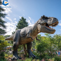 Modèle de dinosaure en silicone imperméable SGD99, projet de parc jurassique, conception de dinosaure animatronique