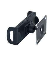 Hırsızlığa Karşı Döner Tablet Sergi Standı, Plastik ve Metal Duvara Monte Edilebilir Kilitlenebilir Katlanabilir Tablet PC Standı