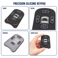 Clavier en silicone pour dispositif de mobilité médicale, pour télécommande de fauteuil roulant, tapis de clavier conducteur