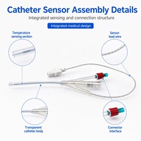 Sensor Suhu NTC Presisi untuk Kateter Urin, Pemantauan Suhu Tubuh Inti, Peringatan Hipotermia Intraoperatif & Pemantauan ICU