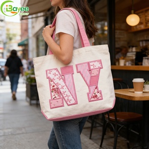 Écussons brodés personnalisés avec logo, lettres roses, style universitaire, badges écologiques, écussons brodés pour vêtements, chapeaux et sacs - Product Image 4