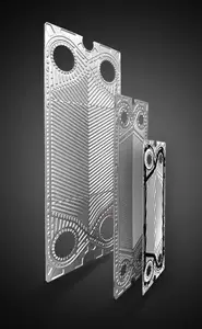 V170 Plate For Plate Heat Exchanger Used To Emulsion Cooling For The Mechanical Industry