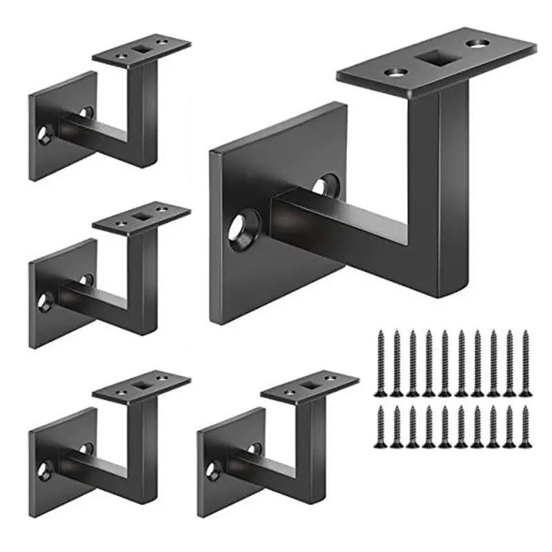 Wall Mounted Handrail Brackets Metal Arm Handrail Brackets Heavy Duty Handrail Supports