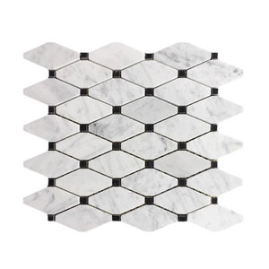 <span class=keywords><strong>Mosaico</strong></span> de mármol con diamantes de imitación, <span class=keywords><strong>mosaico</strong></span> de thassos de mármol <span class=keywords><strong>vintage</strong></span> mezclado, <span class=keywords><strong>mosaico</strong></span> de mármol pelar y pegar contra salpicaduras - Product Image 5
