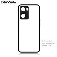Coque de téléphone OPPO A Series 2023 Nouvelle Arrivée 2D Sublimation TPU+PC Protection Simple pour Oppo A57 4G