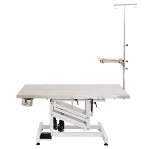 Mesa de Operaciones Eléctrica para Animales, Tipo V, de Acero, de Alta Calidad EURVET, Mesa de Tratamiento Quirúrgico para Clínica <span class=keywords><strong>Veterinaria</strong></span>, Certificación CE Clase II - Product Image 4