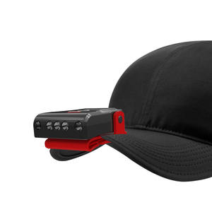 Lampe frontale à clip Qimai K130 LED rechargeable à lumière blanche pour la pêche, la course à pied et l'éclairage d'urgence - Product Image 4