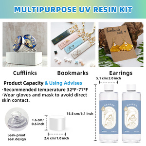 2024 dropshipping Starter Kit cho tự làm nhựa nghệ thuật pha lê nhựa Thủ công mỹ nghệ vật liệu với khuôn mẫu cho trẻ em Đồ chơi phong cách nhân tạo - Product Image 3